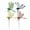 Multicolor, variant on Aespoir Simulated Dragonflys Iron Insert, 3D Dragonfly Garden Stakes Decor, Dragonfly Humming Bird Stakes, Garden Bird and Fly Scare Devices for Indoor Outdoor, 4Pcs
