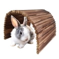 thumbnail image 3 of Escondite de Madera para Conejos con Túnel Kathson Extra Grande, 3 of 7