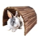thumbnail image 3 of Escondite de Madera para Conejos con Túnel Kathson Extra Grande, 3 of 7