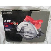 Tool Shop 12-Amp Corded 7-1/4" Circular Saw Blade not Included.