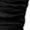 Black, variant on Women Puff Sleeve Gentle Fashion Slim Pleated Square Neck Dress
