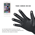 thumbnail image 2 of REDESS PU Leather Black Gloves for Women, Soft Winter Thermal Snow Driving Gloves Touchscreen, 2 of 7