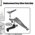 thumbnail image 4 of Replacement Part for Hot Wheels City Ultimate Garage Playset - GJL14 ~ Replacement Gray Silver Gate, 4 of 6