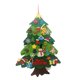 thumbnail image 4 of Juguetes de regalo de Navidad para niños, árbol de Navidad de fieltro con decoración colgante de Navidad LED de rendimiento sólido, 4 of 7