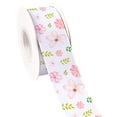 thumbnail image 1 of New Designs 50 Yards Flower Pattern Printed Grosgrain satin Ribbon DIY Hairs Accessories Jiayi, 1 of 7