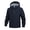 Dark blue, variant on Men's autumn and winter soft shell jacket casual loose outdoor wear jacket