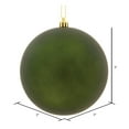 thumbnail image 2 of Vickerman 3" Moss Green Matte Ball Ornament, 32 per Box, 2 of 4