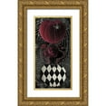 thumbnail image 1 of Sophie 6 9x14 Gold Ornate Wood Framed with Double Matting Museum Art Print Titled - Gothic Halloween Pumpkins, 1 of 4