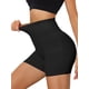 thumbnail image 4 of INSPIRAR CHIC Pantalones cortos moldeadores de cintura alta para mujeres, control de abdomen, color negro, 4 of 4