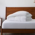 thumbnail image 6 of Rest Haven Light Warmth Microfiber Comforter, Queen, White, 6 of 7
