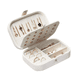 thumbnail image 1 of Estuche De Cuero Para Almacenamiento De Joyas Xtellar Blanco, 1 of 3