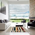 thumbnail image 6 of Ahgly Company Indoor Rectangle Contemporary Brown Abstract Area Rugs, 8' x 12', 6 of 6