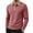 04#Deep Red, variant on Mens Long Sleeve Polo Shirts Fashion Casual Raglan Button Polo Tee Collared Golf Shirt