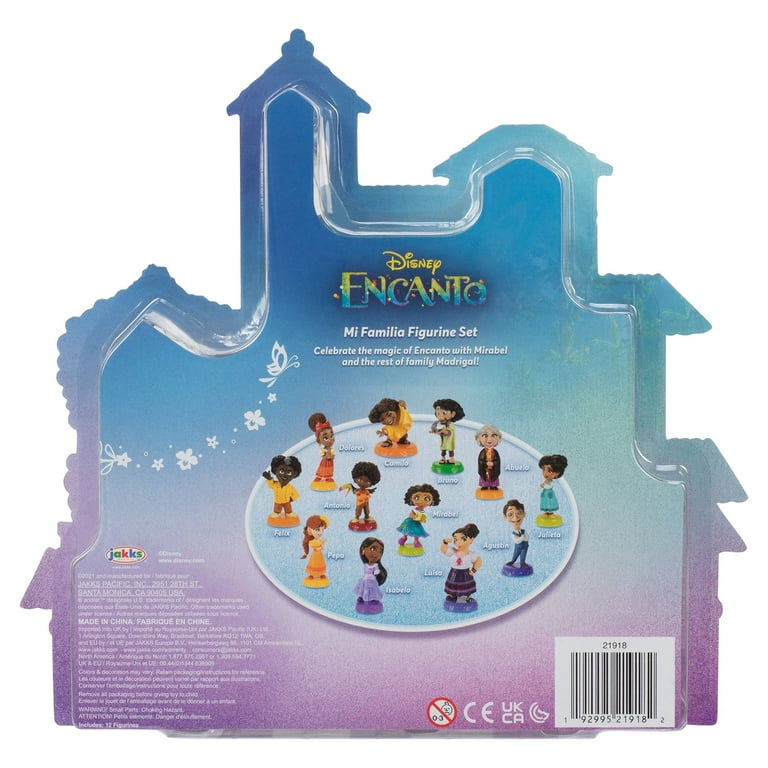 Jakks Disney Encanto 2 Family Madrigal Figures Set of 5 Mini Figurines