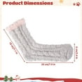 thumbnail image 4 of Peaoy 6 Pairs Fuzzy Socks for Women Girls Cute Animal Crew Socks Winter Warm Socks Slipper Socks, 4 of 6