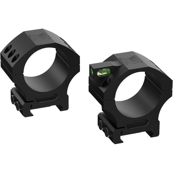 Monstrum Next Level Scope Rings with Integrated Level Bubble and Anti-Recoil Lugs | 34 mm Diameter | 1.00 Center Height