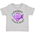 thumbnail image 3 of Inktastic Daddy's Fishing Buddy with Cute Purple Fish Boys or Girls Baby T-Shirt, 3 of 5