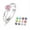 7, variant on Fashion Birthstone Ring with 12 Color Zircon Replaceable Anniversary Jewelry