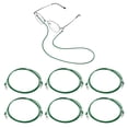 thumbnail image 1 of Uxcell Sangle pour Lunettes [6 Pcs] - Porte-Lunettes Autour du Cou pour Hommes Femmes - [Vert - 27.6 Pouces] Cordon de Lunettes Réglable, 1 of 6