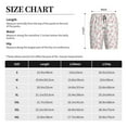 thumbnail image 4 of Kdxio Floral Print Mens Sleep Shorts Bottoms Soft Comfy Pajama Wear Pants with Drawstring Pockets, 4 of 7