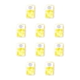 thumbnail image 1 of Toystoory Jabón Papel Mano Desechable Perfumado Limpieza Al aire libre Camping Sábana Desinfección Slice Skin Box Espuma Yello amarillo limon 10piezas, 1 of 6