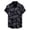 Navy, variant on Mens Shirts Hawaiian Vintage Breathable Printed Short Sleeve Button Down Shirts Casual FashionBeach Shirt