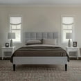 thumbnail image 4 of Lavish Home End Tables with Drawer and Storage Shelf, White, Set of 2, 4 of 6