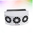 thumbnail image 3 of Phenofice Car Window Fan Solar Powered Exhaust Fan with Three Duct Efficient Ventilation, 3 of 8