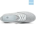 thumbnail image 6 of Obtaom Women’s Canvas Sneakers Fashion Lace up Canvas Shoes,Low Top Casual Flat,Lightweight Tennis Shoes.(Gray,US8), 6 of 13