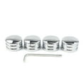 thumbnail image 2 of NS Aluminum Chrome Bolt Covers Head Bolt Toppers Caps Nut Cover for HARLEY-DAVIDSON all Twin Cam models 1999-Later, Big Twin 1340 Evo Models 1985-1999, Sportster models 1986-Later, 2 of 5