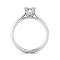 thumbnail image 2 of Best Jewel 1.5 Ct Moissanite Anniversary Ring for Her - Elegant Heart Cut Engagement Ring - 14K White Gold Plated Wedding Ring - Sophisticated Choice for Proposals and Anniversaries, 2 of 4