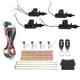 thumbnail image 1 of Kit de bloqueo central con control remoto, sistema de entrada sin llave de 12 V con indicador LED y 2 controladores, 1 of 14