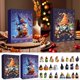 thumbnail image 2 of Gnome Advents Calendar 2025 For Before Halloween Doll Nightmare Advents Calendar Gifts for Fireplace Mantel Display, 2 of 5