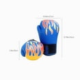 thumbnail image 2 of Adult Boxing Gloves, Leather Training Sparring Mitts with Hand Wraps for Men Women, High Impact Protection, Breathable Design, Unisex Fitness Gear, 2 of 7