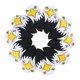 thumbnail image 2 of Golf Iron Manga Golf Club Gorra Manga Eagle Patrón 10 Pcs/Grupo Afortunado Sencillez, 2 of 5