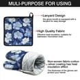 thumbnail image 7 of Pioneer Flower Kitchen Oven Mitt and Pot Holder Sets 4 Pcs for Baking, Cooking and Grilling, Heat Resistant Up To 392 °F, 7 of 7