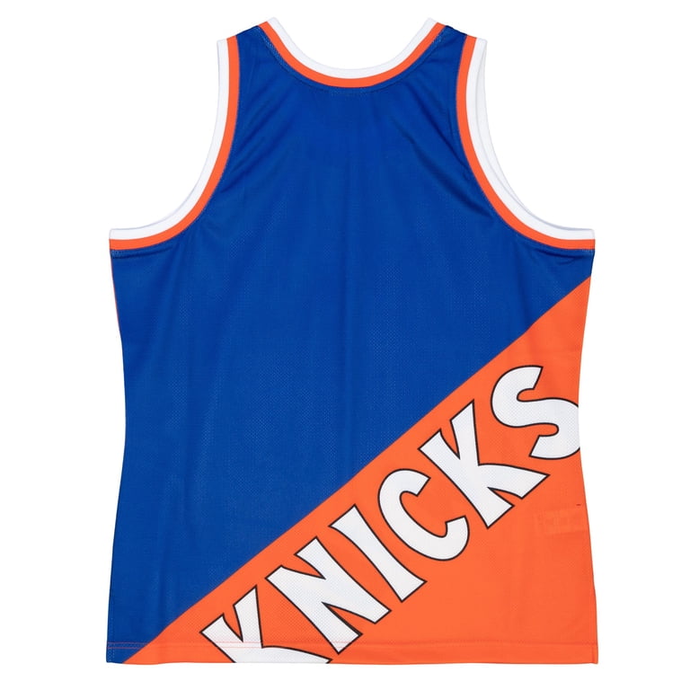Men's Mitchell & Ness Blue New York Knicks Big Face 5.0 Fashion
