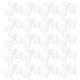 thumbnail image 1 of WEUVEB 100Pares De Silicona Para Gafas Transparentes Con Antideslizante, 1 of 8