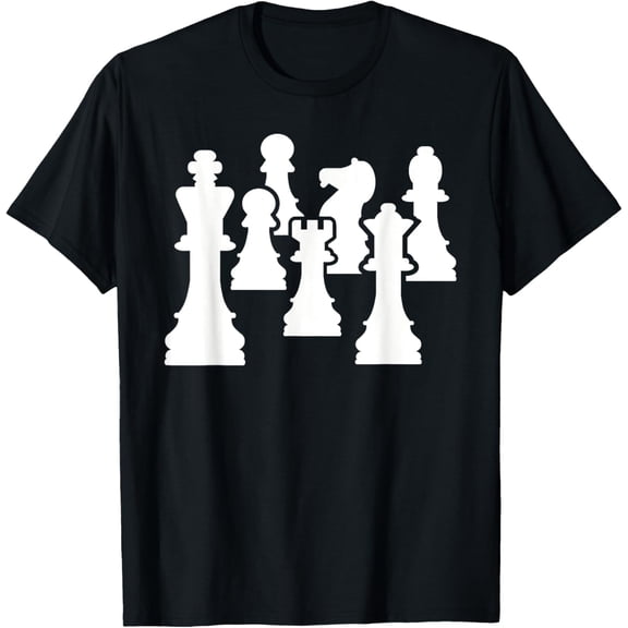 men and women can wear,Chess pieces T-Shirt