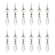 thumbnail image 1 of Prismas de araña de cristal de carámbano, piezas de repuesto para candelabros, cortina de cristal, 12 Uds., 1 of 5