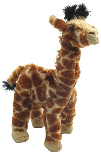 standing stuffed giraffe