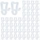 thumbnail image 1 of 50 Piezas de para Canalones, Mini Clips de Plástico para , Clips para Luces de Exterior para Decoración Navideña, 1 of 5