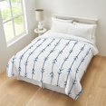 thumbnail image 3 of CafePress - Blue, Navy: Arrow Pattern - Queen Duvet, 3 of 4