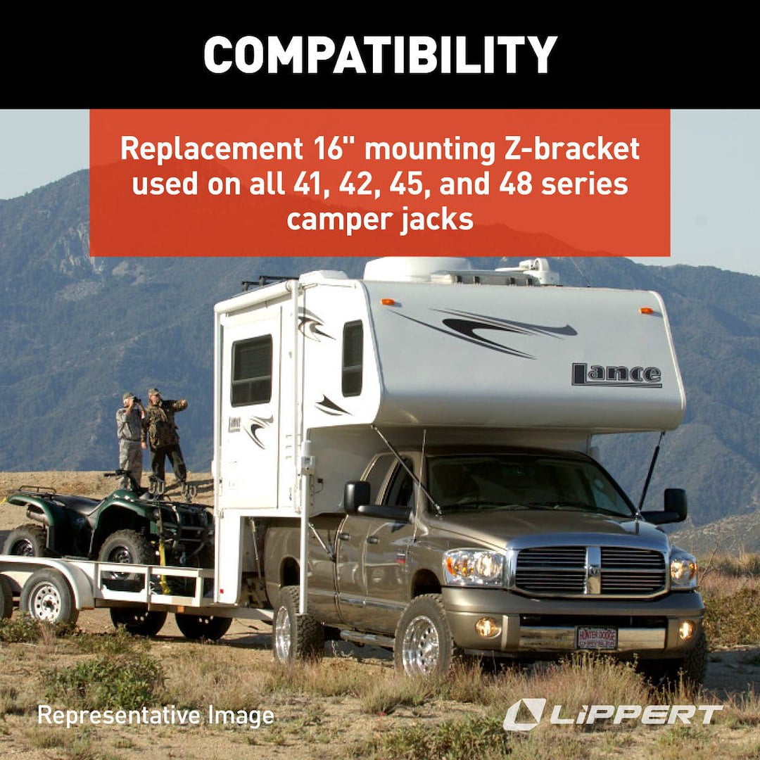 Lippert Components 182493 16 in. Z-Mounting Bracket