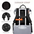 thumbnail image 4 of Mochila para portátil LOVEVOOK para mujer de 15.6 pulgadas con puerto USB a prueba de agua, 4 of 7