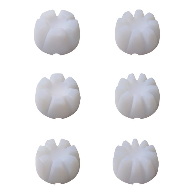 JShteea Colador Flores para Pintura Fluida para Verter Pintura (blanco) 6 Uds.