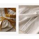 thumbnail image 4 of Falda acampanada con bloques de color y bordados - Detalle de lazo, informal/vacaciones/fiesta, tejido cómodo, primavera-verano-otoño, 4 of 8