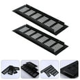 thumbnail image 6 of Baluue 2Pcs Aluminum Alloy Vents Cover Breathable Mesh for Cabinets and Shoe Storage, 6 of 8