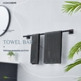 thumbnail image 3 of KOKOSIRI Bathroom Towel Bar 32'' Towel Holder for Bath Kitchen Cabinet Towel Rails 32 Inch Oil Rubbed Bronze Stainless Steel B4005ORB-L32, 3 of 9