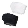 thumbnail image 4 of unbranded 2Ud Top Strapless Negro Con Encaje Antideslizante Y Ajustado Para Uso Diario, 4 of 8